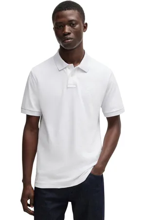HUGO BOSS Katoenen BOSS Orange Passenger polo effen slim fit