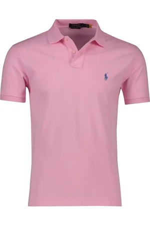 Ralph Lauren Polo slim fit effen katoen 2-knoops