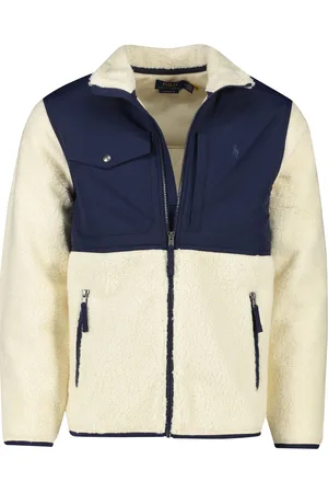 Ralph Lauren Outdoorvest ecru navy