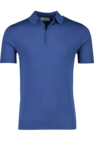 Thomas Maine Polo effen normale fit merinowol