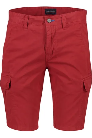 Portofino Bermuda katoen Mane Latina slim fit