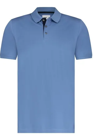 State of art Polo wijde fit korte mouw