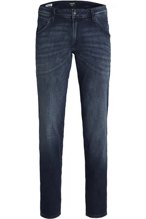 Jack&amp;jones Jeans Plus Size slim fit effen katoen