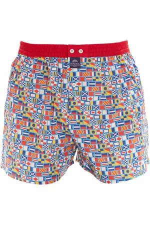 McAlson Boxershort vlaggen geprint katoen
