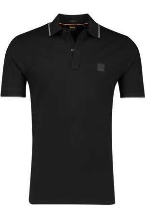 HUGO BOSS Passertip BOSS polo slim fit korte mouw katoen 2-knoops
