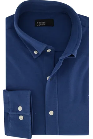 Butcher of Blue Katoenen casual overhemd normale fit