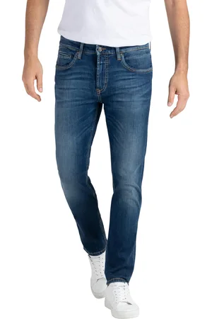 Mac Jeans effen denim Arne Pipe normale fit
