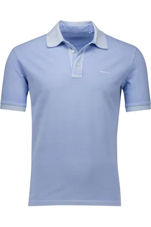 GANT Polo Sunfaded SS Polo effen v-hals