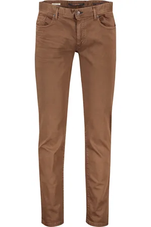 Alberto Jeans effen katoen