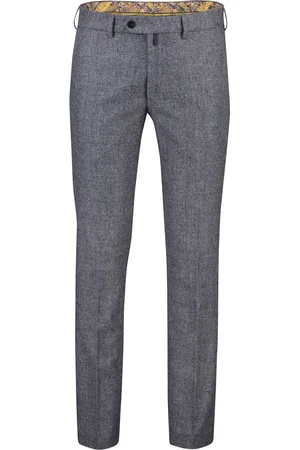 Meyer Pantalon wollen geruit wol
