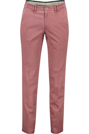 M.E.N.S. Katoenen broek effen katoen