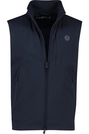 PEOPLE OF SHIBUYA Normale fit navy bodywarmer ichi waterafstotend