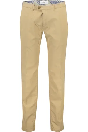 Brax Katoenen broek effen normale fit