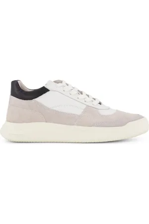 Blackstone Sneakers laag effen leer