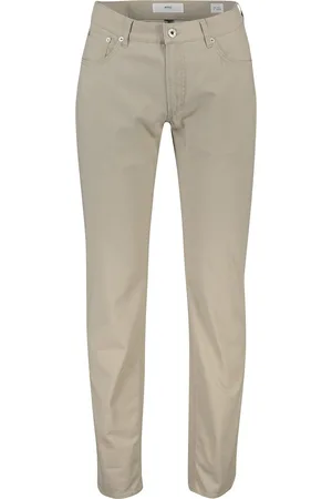 Brax Pantalon Modern Fit effen katoen Chuck