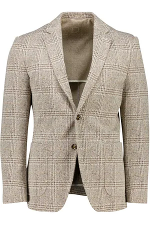 Born with Appetite Colbert Slim Fit geruit