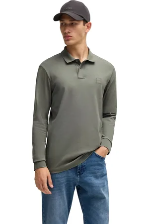 HUGO BOSS Boss Orange Passerby polo effen katoen slim fit