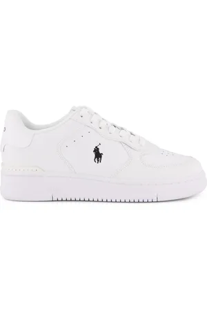 Ralph Lauren Sneakers effen leer
