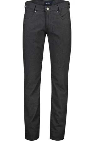 Atelier Gardeur Chino donkergrijs katoen modern fit