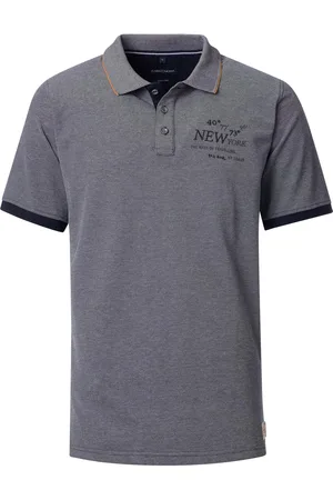 Casa Moda Polo pique 3 knoops wijde fit