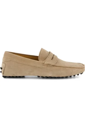 Portofino Effen leer instappers schoenen