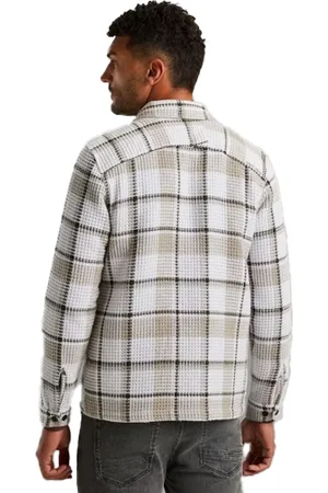 Cast Iron Overshirt geruit normale fit