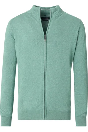 Casa Moda Katoenen vest wijde fit