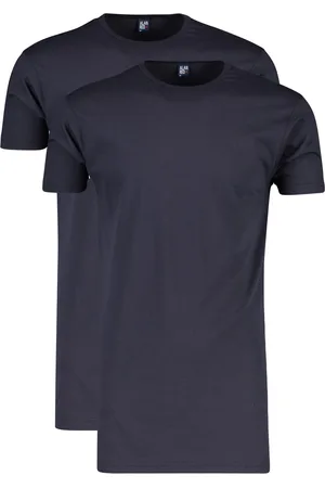 Alan Red Derby T-shirt 2-pack extra lang