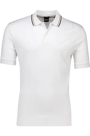 HUGO BOSS Polo White 2-knoops