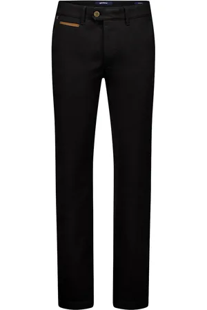 Atelier Gardeur Katoenen chino Benny effen katoen zonder omslag normale fit
