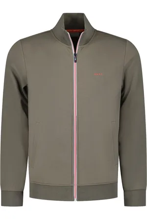 New Zealand Katoenen sweater effen rits