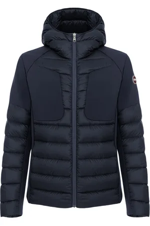 Colmar Tussenjas effen rits slim fit met capuchon
