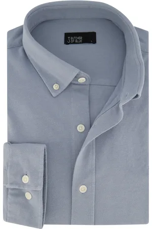Butcher of Blue Katoenen casual overhemd normale fit