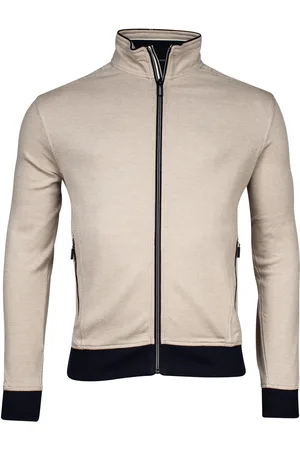 Baileys Vest effen rits katoen