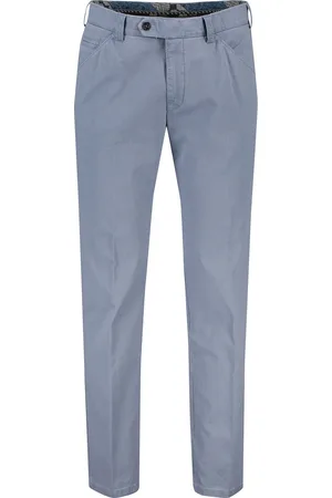 Meyer Pantalon katoen bandplooi model Chicago