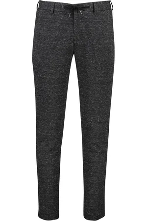 Born with Appetite Katoenen pantalon antraciet