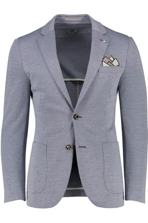 Born with Appetite Slim fit geruit colbert