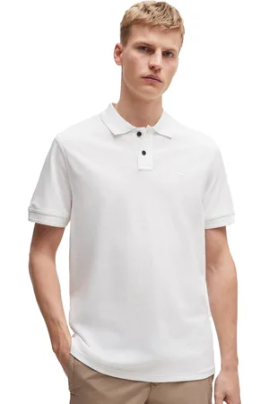 HUGO BOSS Boss Orange Prime polo effen katoen normale fit 2 knoops