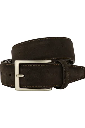 Giorgio Bruine effen leren riem