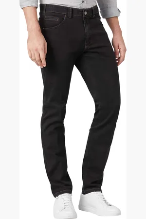 Meyer Nette jeans Dublin effen denim slim fit zonder omslag
