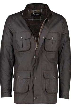 Barbour Normale Fit waxjas katoen