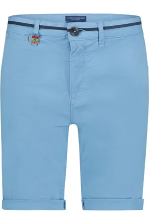 A fish named fred Katoenen korte broek slim fit