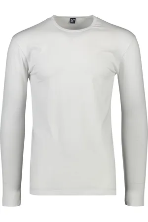 Alan Red T-shirt effen katoen Olbia