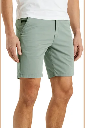 Vanguard Katoenen korte broek effen normale fit