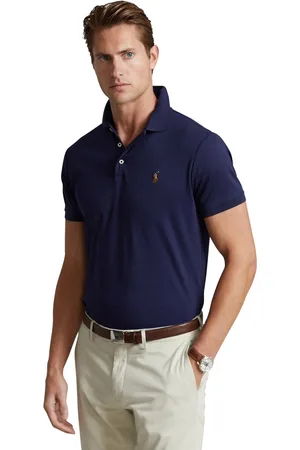 Ralph Lauren Polo custom slim fit 3-knoops katoen