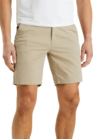 Vanguard Katoenen korte broek effen normale fit