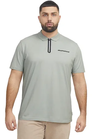 Jack&amp;jones Poloshirt korte mouw Aqua Gray