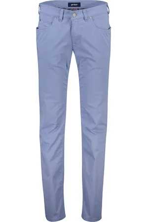 Atelier Gardeur Jeans effen chino katoen