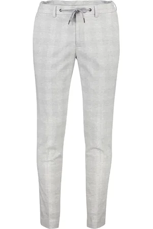 Born with Appetite Pantalon mix en match geruit normale fit