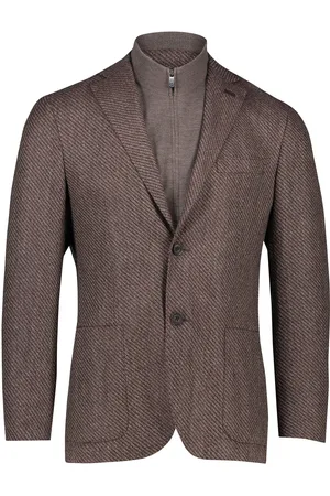 corneliani Colbert geruit virginwol normale fit